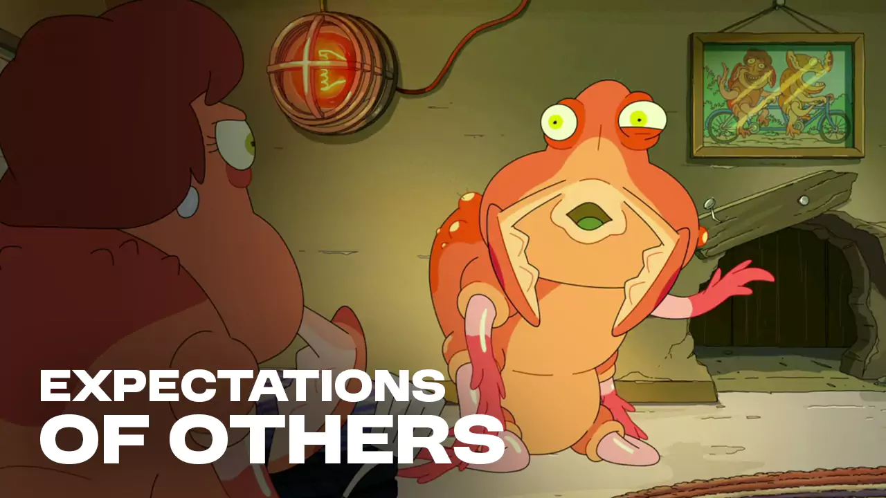 Harold is "free" to choose the work he loves, but this freedom alienates him from his partner and his past.